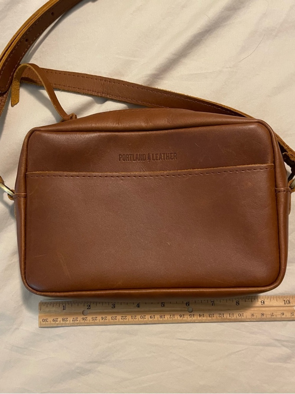 Portland Leather Toaster Crossbody Bag - Picture 7 of 9